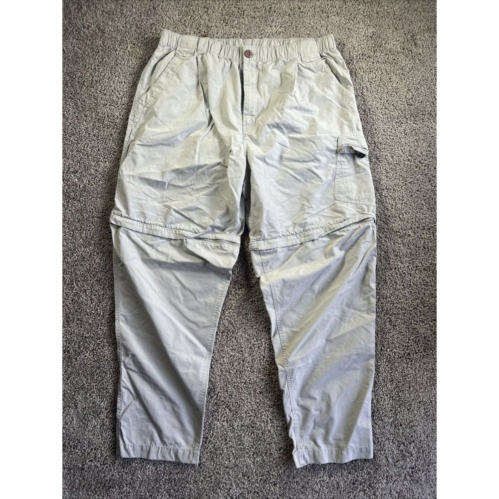 Simms Men's Fly Fishing Convertible Pants Shorts Hiking Outdoors Sport Sz XL